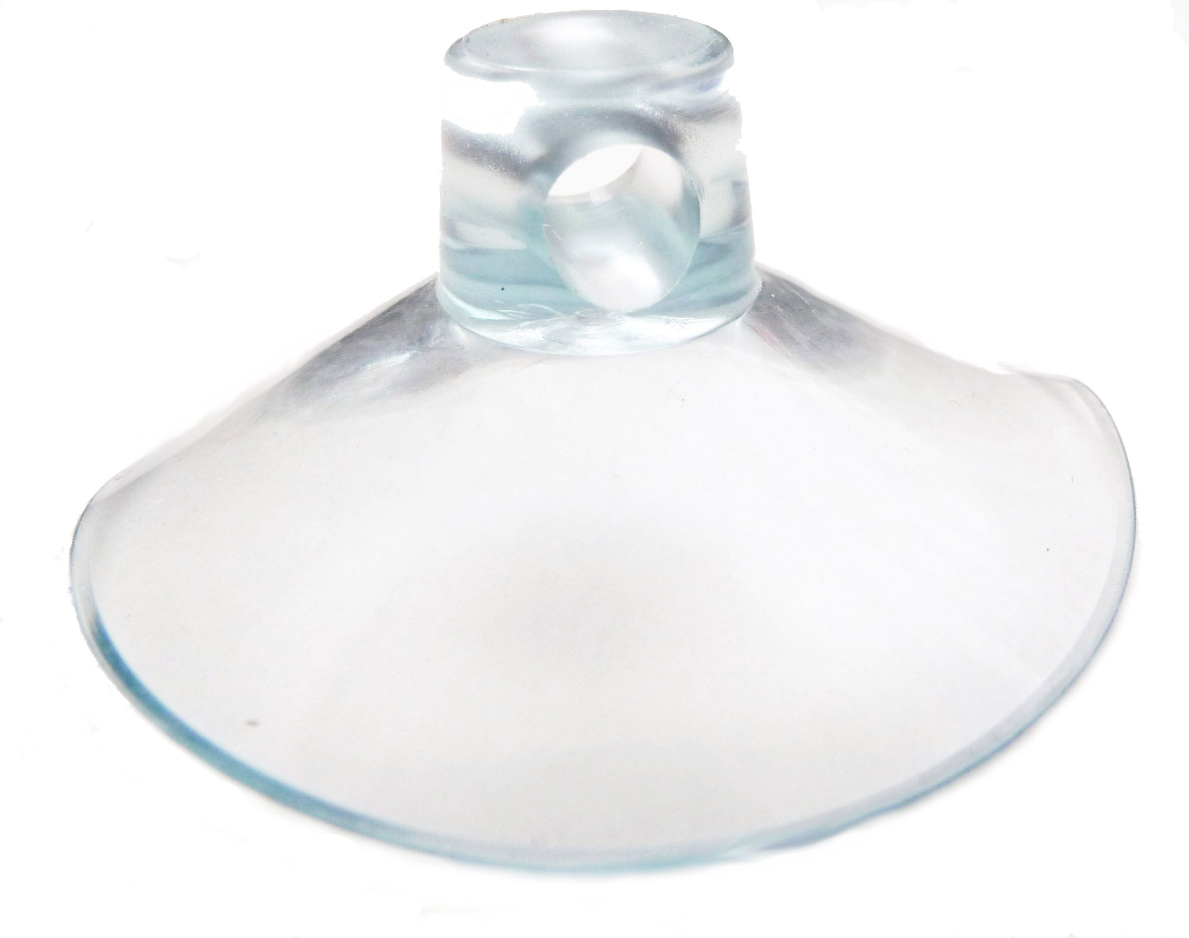 45mm Dual Hang Suction Cups Side Pilot Hole (10 Pack)