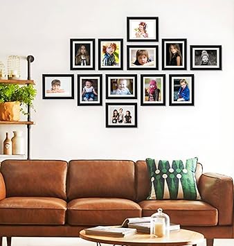 Printelligent Set of Photo Frames Classic Set of 12 Individual Photo Frames (12-6x8 Inch)