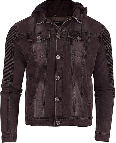 brave soul denim parka