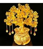 Amazon.com: Picmoo Feng Shui Citrine Money Tree and Crystal Faucet