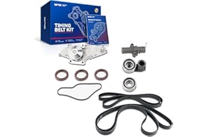 KAX Timing Belt Kit with Water Pump for Honda Odyssey 2005-2014, Pilot 2005-2014, Accord 2003-2012, Crosstour, Ridgeline 2006