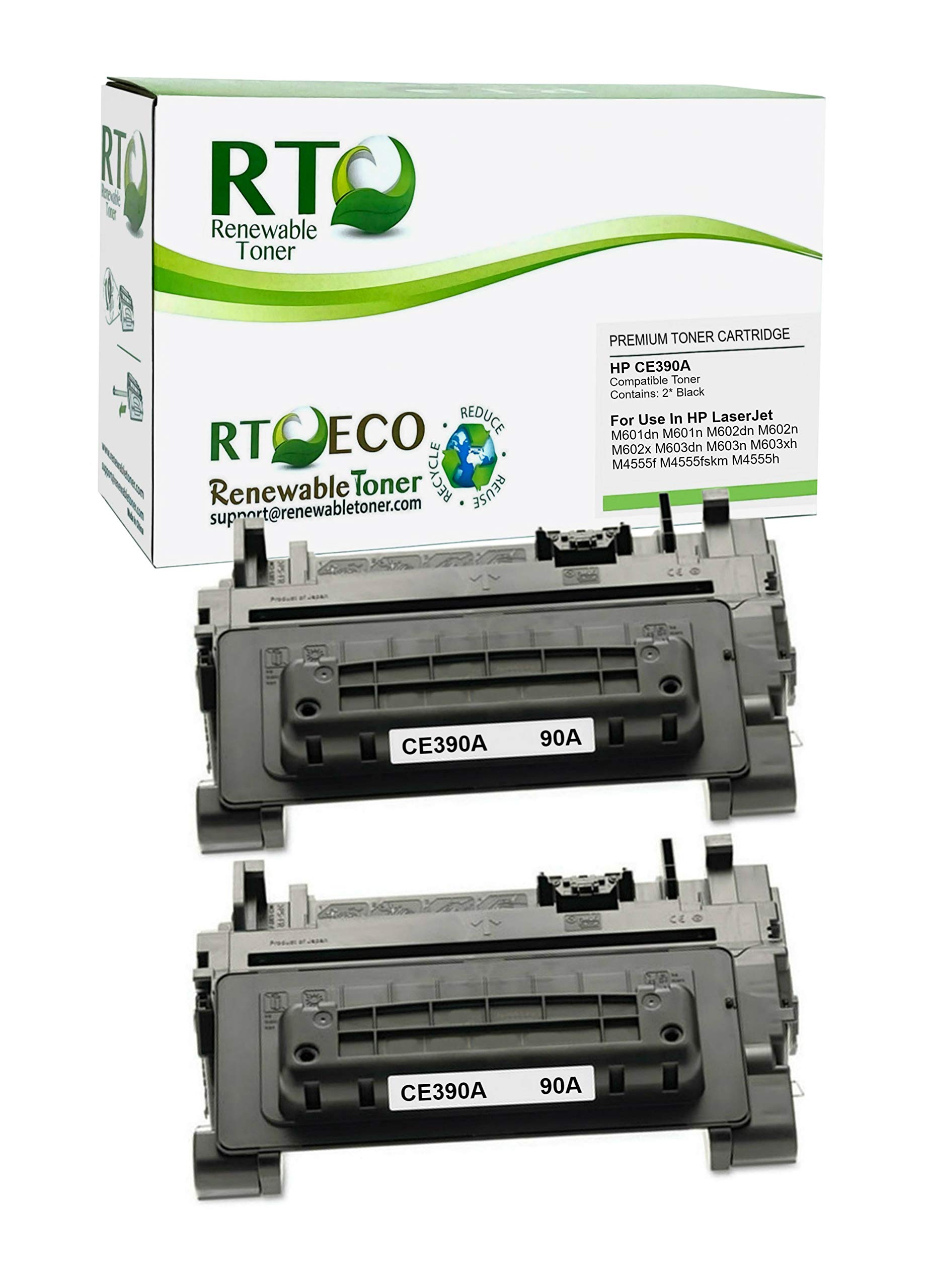 Renewable Toner Compatible Cartridge Replacement for HP 90A CE390A Enterprise 600 M4555 M601 M602 M6