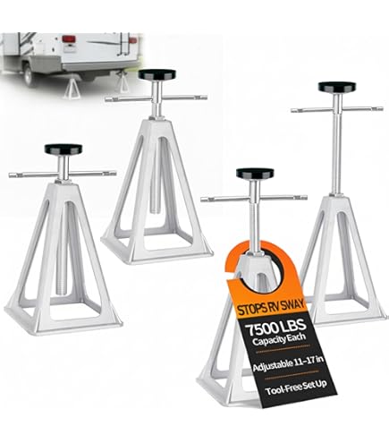 Aazon.co: 2Pack Rv Slide Out Support Jacks(Only 1 Package)- Travel Trailer Stabilizer Jacks - View #8