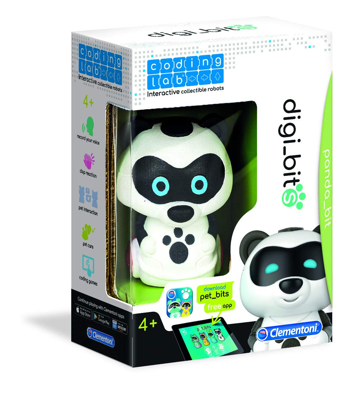 Clementoni 52419 Galileo-Digi Panda_bit, Multi-Colour