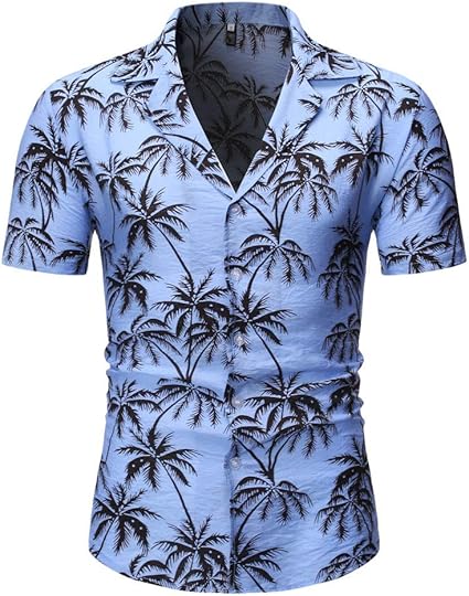 mens tropical dress shirts