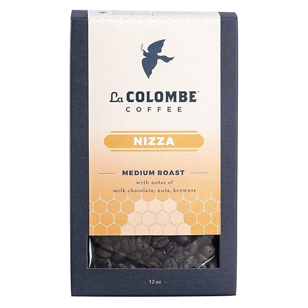 LA COLOMBE NIZZA MEDIUM ROAST WHOLE BEAN COFFEE...