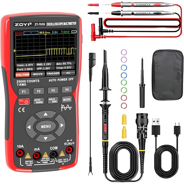 Proscenic

IPX7 新品！ ZNZHNSI 703S 3-in-1 Handheld Oscilloscope Multimeter DDS Generator
