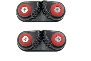 Lixada 2PCS Kayak Cam Cleat Boat Canoe Sailing Boat Dinghy Aluminum Cam Cleats Fast Entry Kayak Cleats