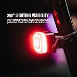 OLIGHT RN 120 C Rear Bike Light 120 Lumens USB-C Rechargeable 260° Visibility view 4