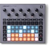 Novation Circuit Rhythm Sampler and Groovebox | USB, Standalone Sampler &amp; Drum Machine, 8 Tracks, Slice/Reverse/Loop/Resample, Grid FX, Reverb, Delay, Sidechain, 4hr Battery
