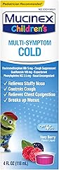 Mucinex Children's Multi-Symptom Cold Medicine, Kids Cough Medicine, Mucinex Kids Medicine/Decongestant with Dextromethorphan