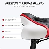 YOUNGDO Bicycle Saddle Comfortable Wide Road Bike Gel Seat Ergonomic view 4