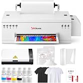 InkSonic A3 R1390 DTF Printer, Tshirt Printing Machine with Oven Bundle, 13" Print Width Apparel Printer with White Ink Circulation &amp; Auto Clean, 2026 RIP Software with 24/7 Support for Smal Business
