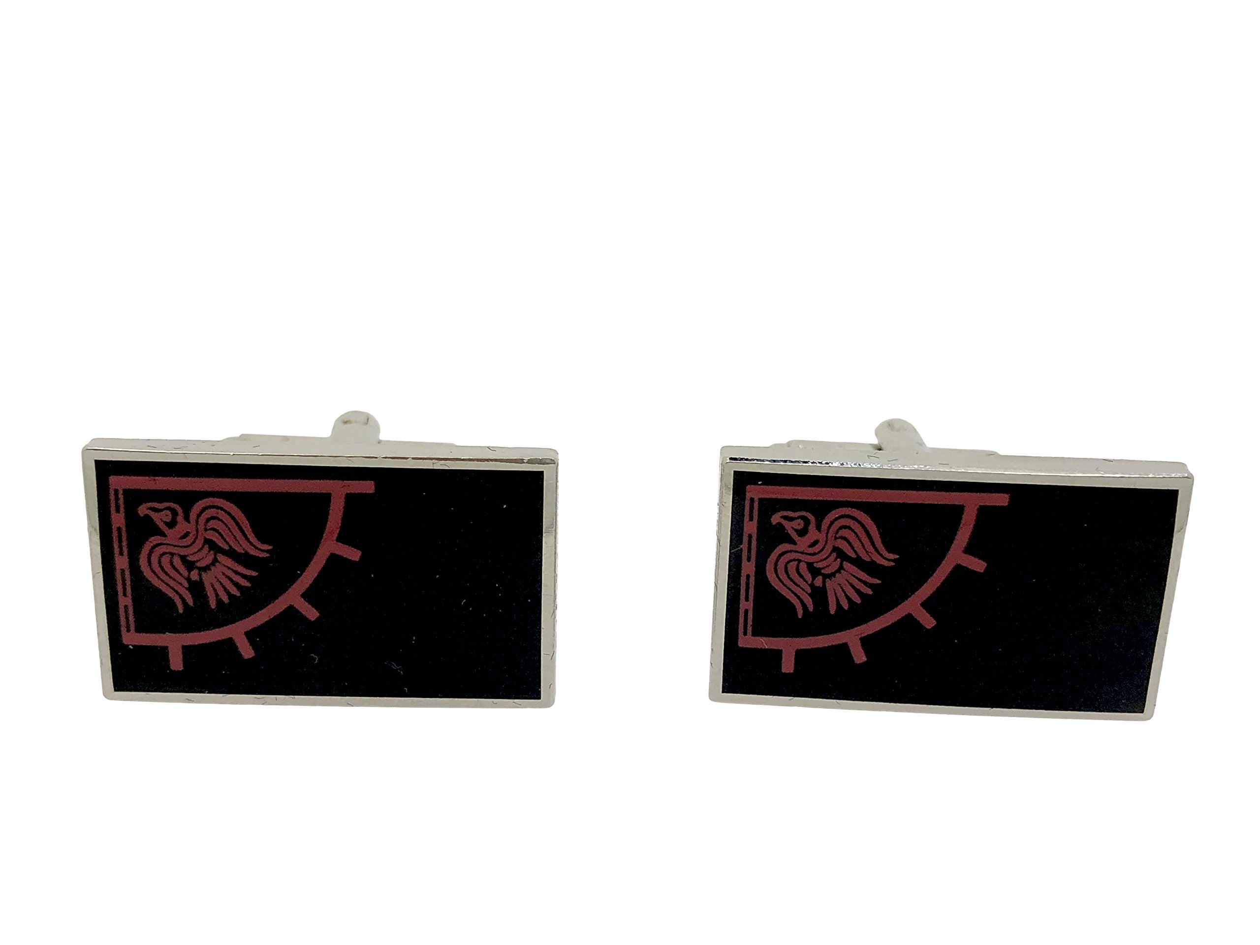 Odin's Raven Viking Metal Cosplay Cufflinks in Presentation Box