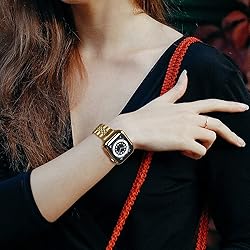 baozai Metal Band with Case Compatible with Apple