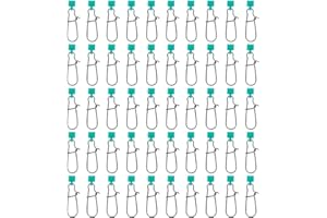 50pcs Fishing Weight Slider, Stainless Steel Fishing Line Sinker Slides Practical Sinker Slides Premium Fish Finder Rig Weigh