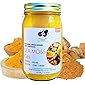 Premium Sea Moss Gel (16 oz) with Turmeric, Dried Ginger and Cinnamon with All Natural Essential Vitamins, Minerals Plus…