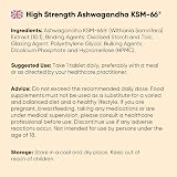 WeightWorld Ashwagandha KSM-66 1500mg 6-Month Supply 180 Tablets view 9
