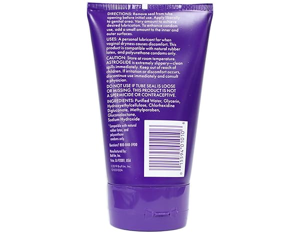 ASTROGLIDE LUBRICANT GEL, 4 FL OZ (PACK OF 2)