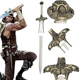 Conan The Barbarian Sword &ndash; Handmade Barbarian Atlantean Viking Swords 1095 Carbon Steel Brass Fittings, Full Tang Sword Come with Orignal Leather Sheet - Best Gift for Him (Conan Atlantean Sword