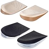 2 Pairs 3 Layers Medial & Lateral Heel Wedge