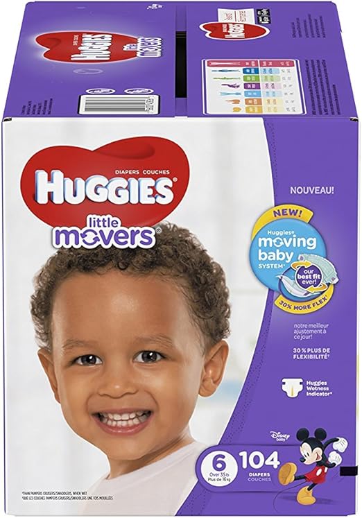 amazon huggies diapers size 6