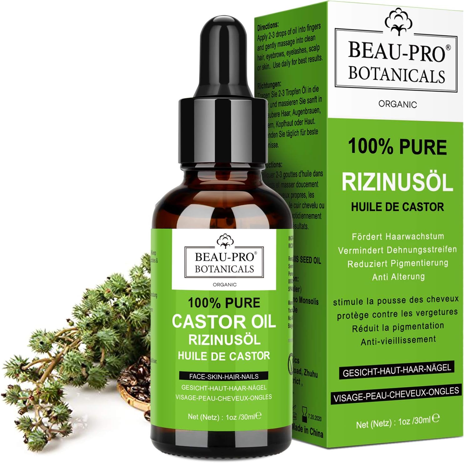 Huile de ricin apres rasage Clearance