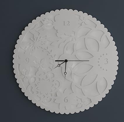 Designer Corian Wall clockC