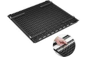 IKIER H1 Laser Bed for Most Laser Engravers, 460x425mm Matrix Working Table with Fixtures for Laser Cutter, Detachable Folding Working Panel for Fast Heat Dissipation and Desktop-Protecting