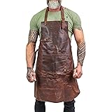 Legend Forge Leather Work Apron (Brown)
