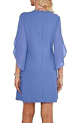 RUMIA Dresses for Women 2025 Elegant Classy V Neck