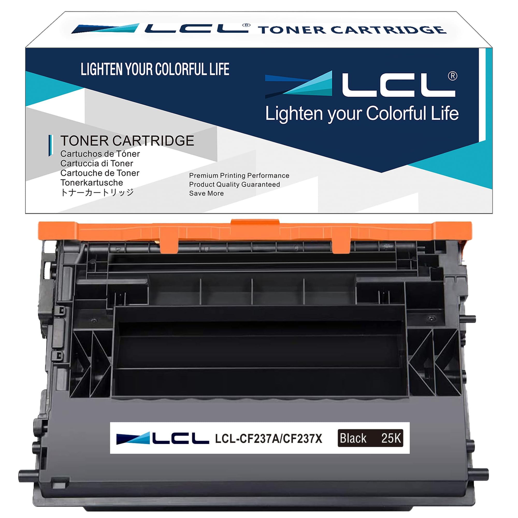 LCL CF237X Toner Cartridge Replacement for HP 37X CF237X for HP LaserJet Enterprise M608 M608x M609 M609dn MFP M631 M632 M633 M608dn M608n M609dh M609x M631h M631z M632fht M632h M632z M633fh (1 PK)
