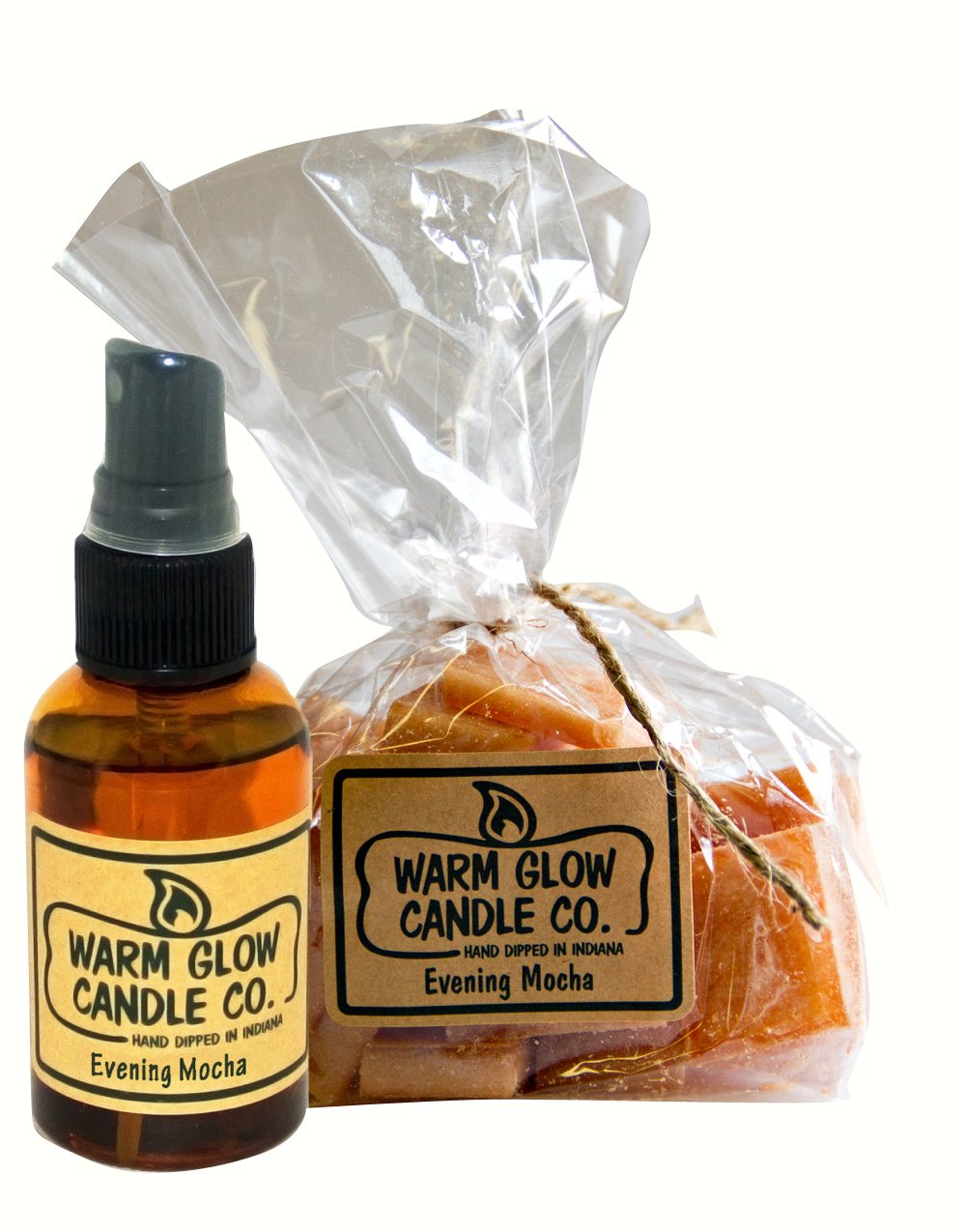 Warm Glow Candle Company Evening Mocha 2oz Atomizer Oil