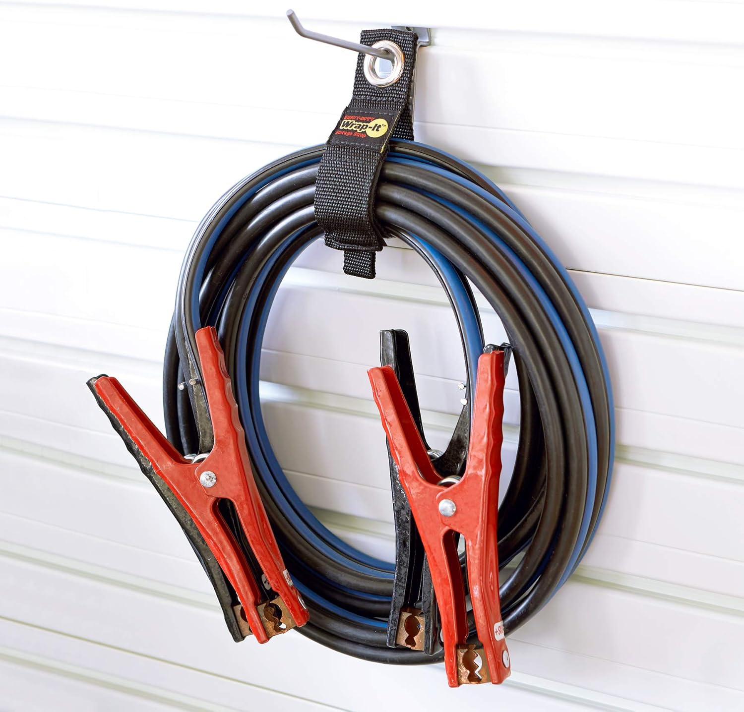 Heavy-Duty Wrap-It Storage Straps (Assorted 6 Pack) - Hook and Loop Extension Cord Organizer Hanger, Cord Wrap Keeper, Cable Straps for Cords, Hoses, Rope, RV, Boat and Garage Storage and Organization: Automotive