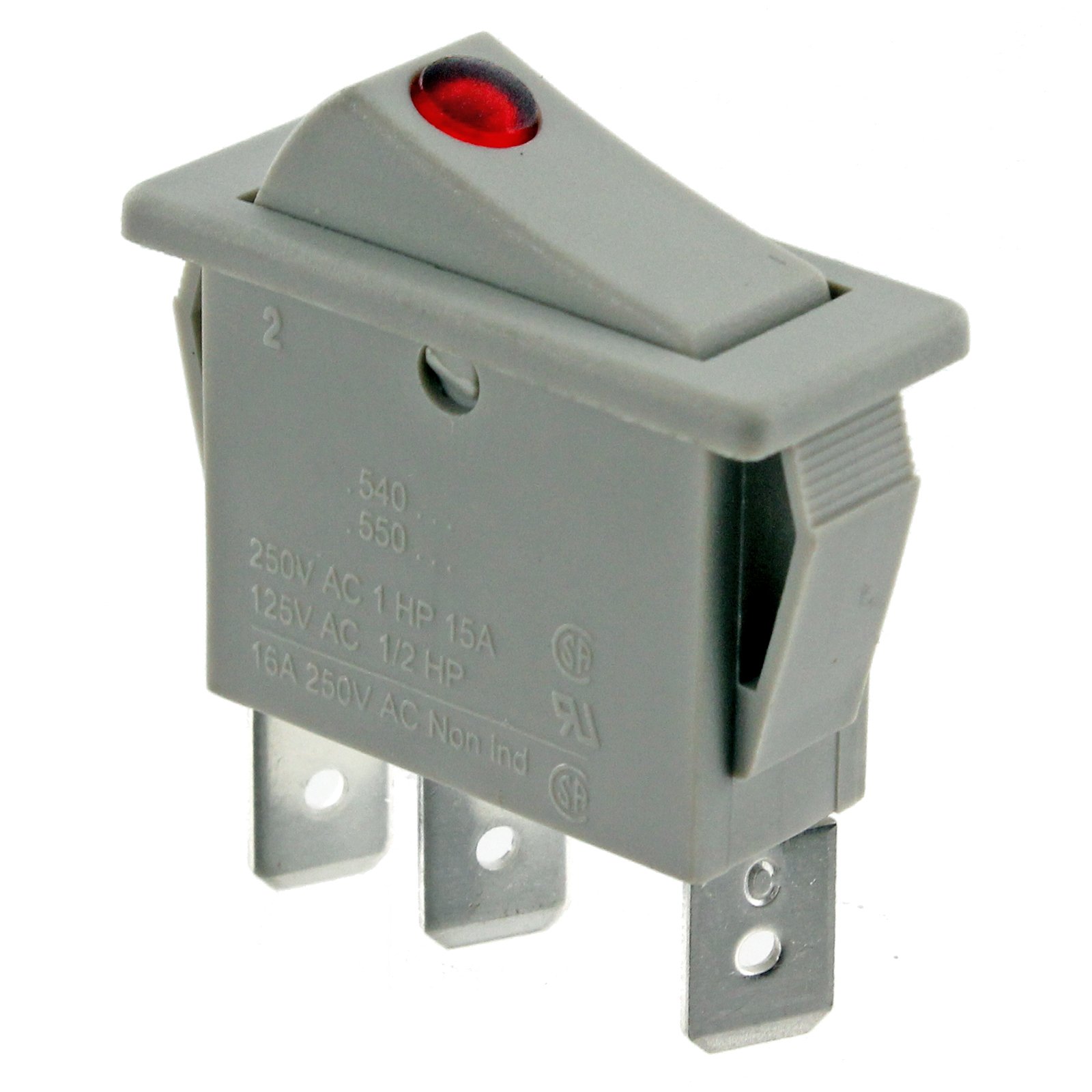 Dimplex Storage Convection Heater On/Off Neon South Pole Rocker Switch