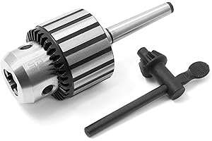 Wen LA136K 1/2-Inch Keyed Drill Chuck with MT1 Arbor Taper