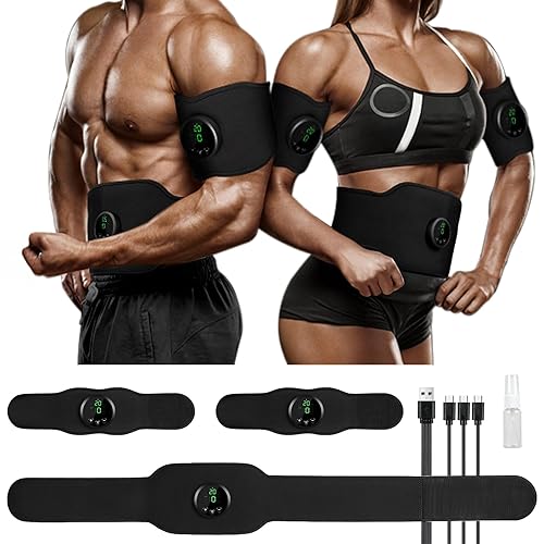 Belt Electric Stomach Muscle Stimulator Abdominal Exercise Muscle