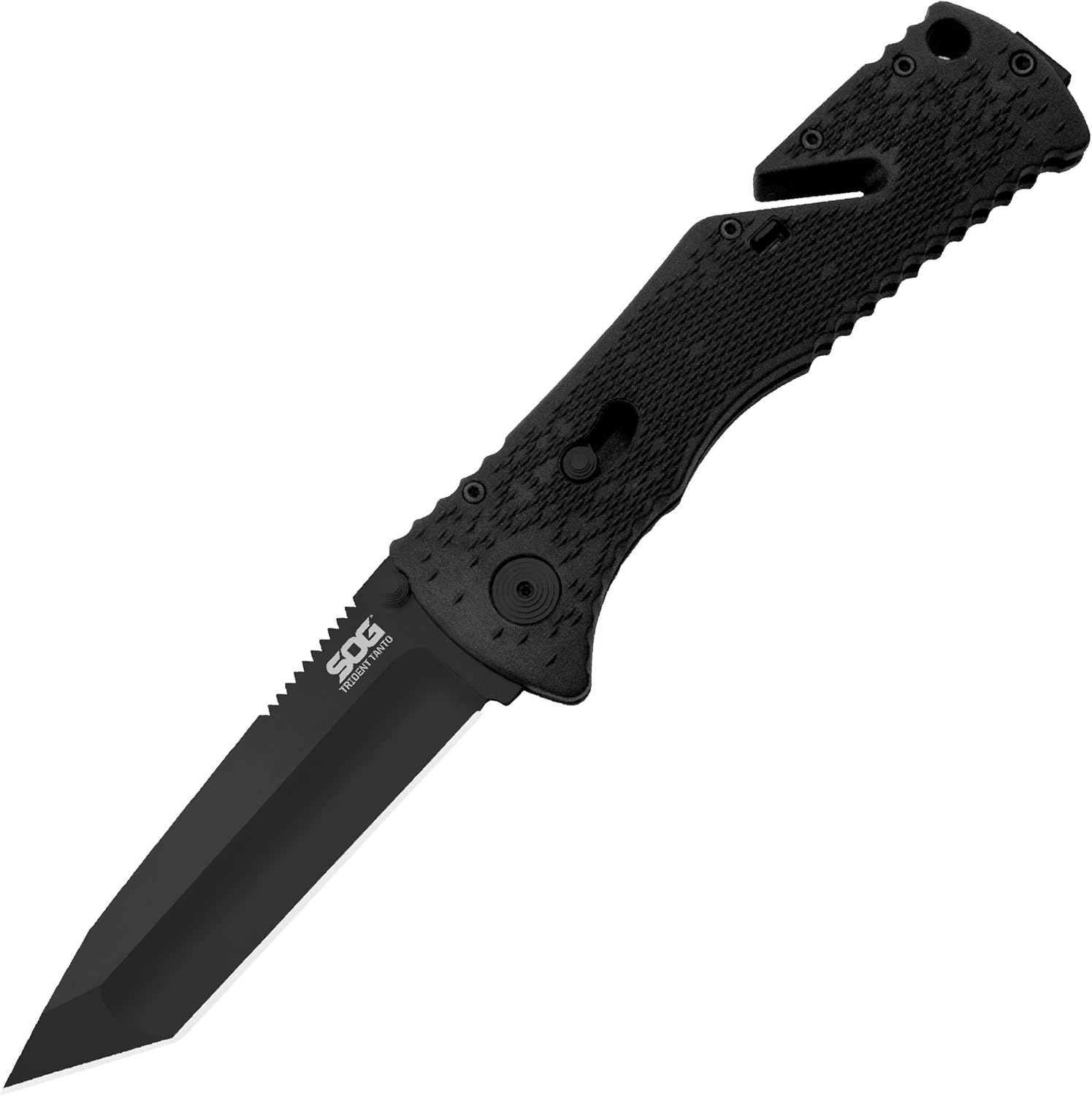 SOG Folding Knife Pocket Knife Trident Tanto Tactical Opening Knife w