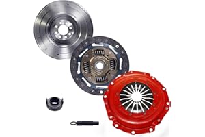 SOUTHEASTCLUTCH Clutch Kit with Solid Flywheel STAGE 2 compatible with Cooper S coupe convertible Base Chili Hot 2002-2006 1.6L GAS SOHC Supercharged 6 Speed (03-050RRSMF)