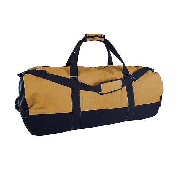 STANSPORT 2 TONE ZIPPERED DUFFEL BAG 36″ LENGTH...