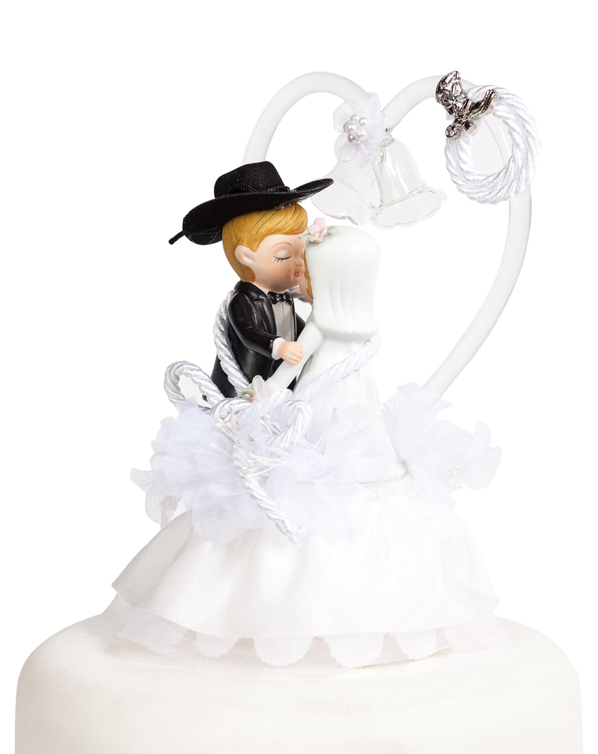 Amazon Com Western Cowboy Lasso Wedding Cake Topper Boot Color