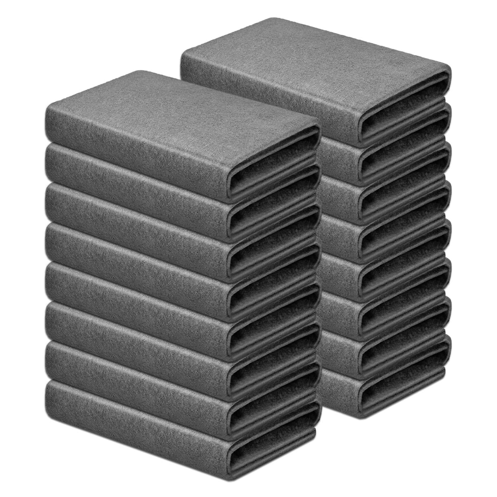 Vicloon 16 PCS Microfiber Glass Cleaning Cloth, Reusable Streak Free Magic Fiber Microfiber Cleaning Cloth, No Trace Absorben Microfiber Cleaning Rags for Kitchens Glass Cars Windows (30 * 30CM)