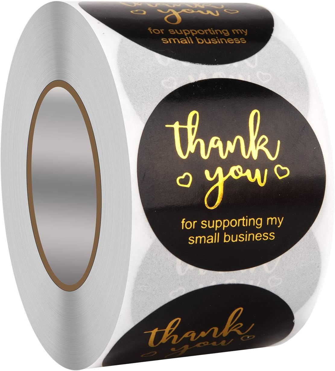 Bakeries Thank You For Supporting My Small Business Stickers Handmade Goods 1 5inch 500pcs Self Adhesive Thank You Stickers For Small Business Office Supplies Office Products Horeto Com