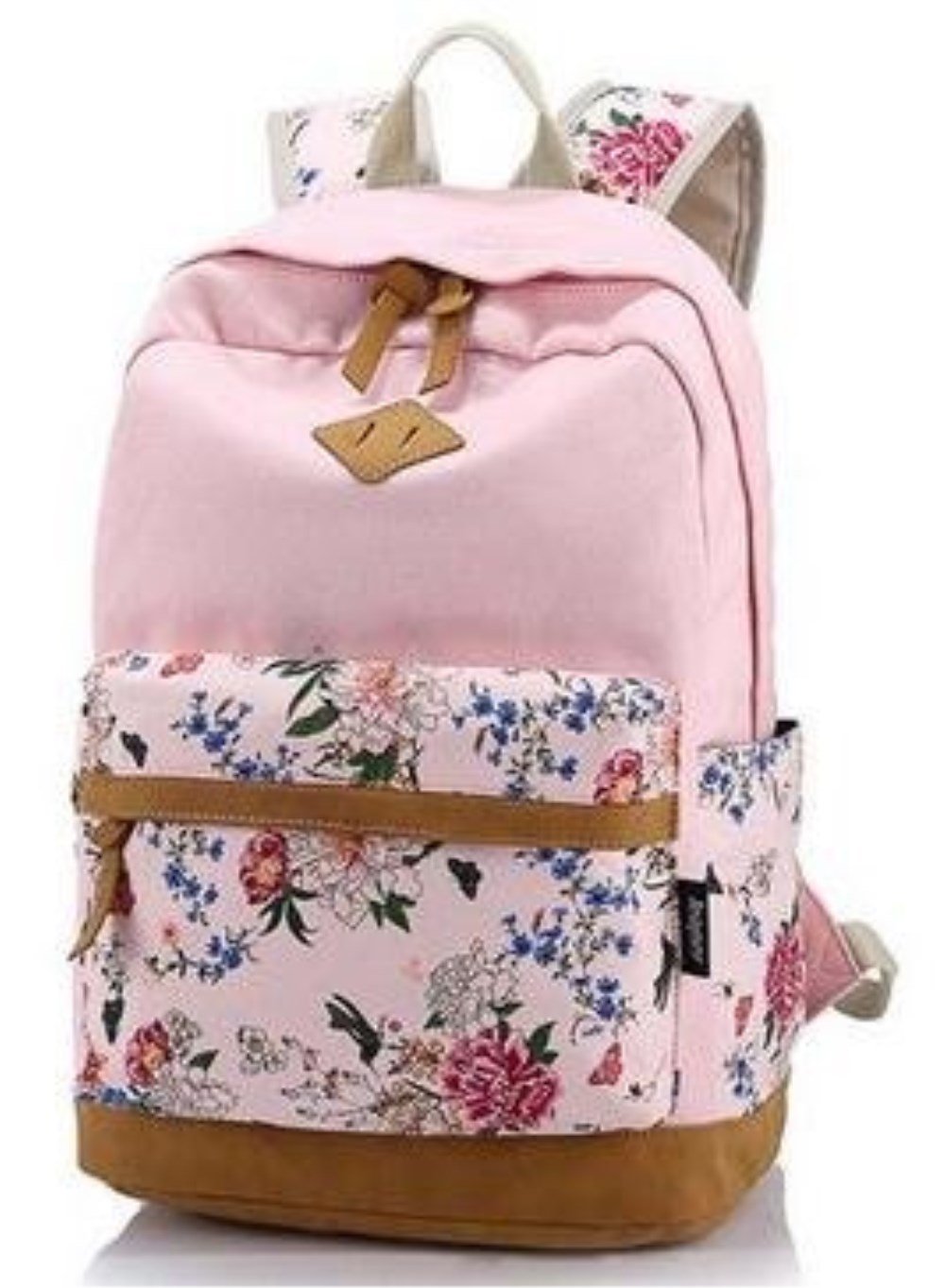 icaseu® Multi Función Moda Mochila Bolsa Escolar Tipo Casual Bonita de Lona