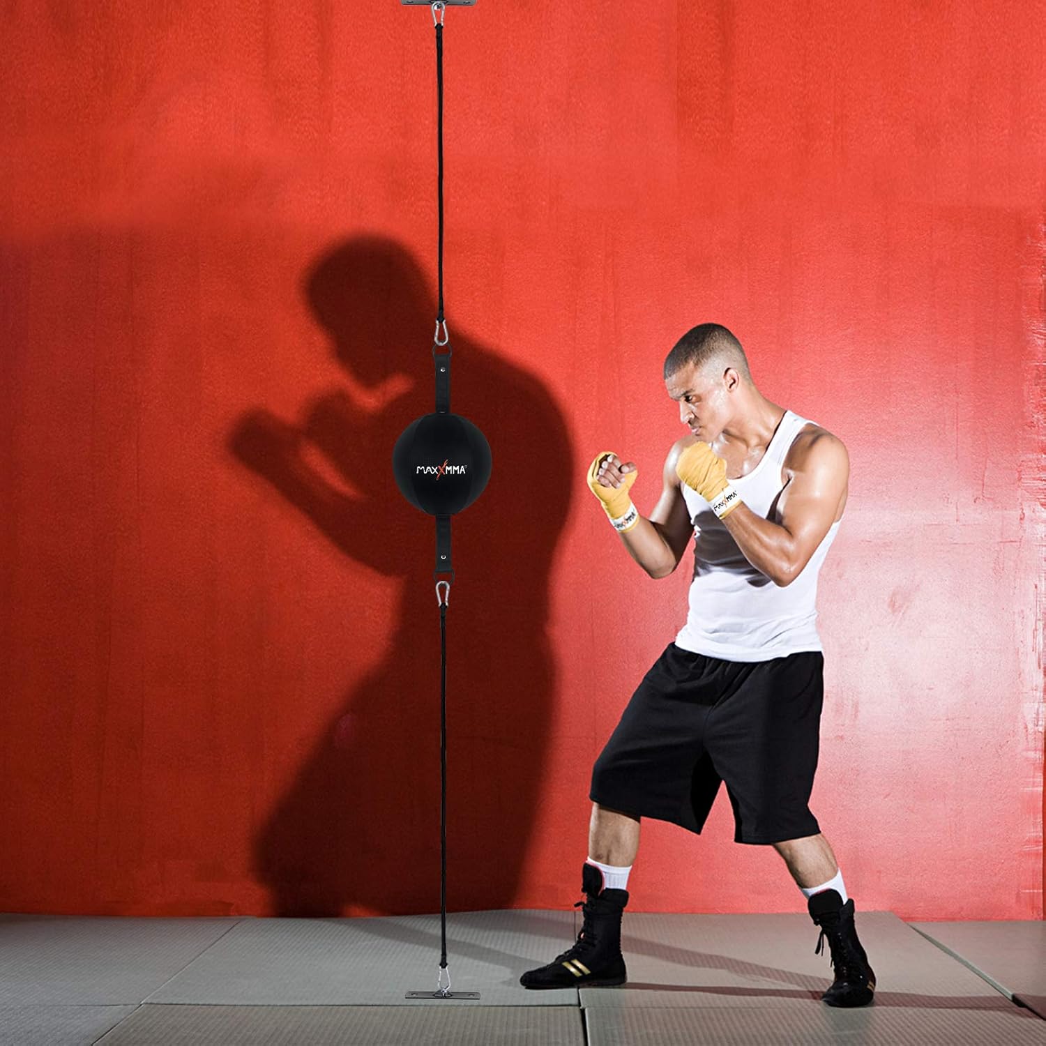 MaxxMMA Double End Ball, Pump Included : Sports & Outdoors