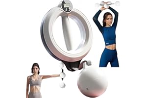 Husyop Forearm Strengthener for Men and Women, 360° Hand-Crank Forearm Trainer, Arm Workout, Shoulder Reliever and Arm Trainer Equipament, Home Gym Workouts