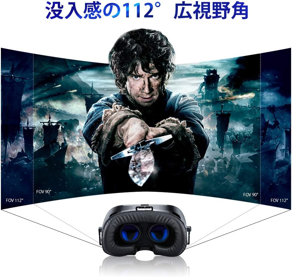 Amazon Co Jp Samonic 3d Vrゴーグル イヤホン Bluetoothコントローラ 日本語説明書付属 ブラック 家電 カメラ