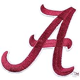 Alabama Crimson Tide A Logo Iron On Embroidered Patch L