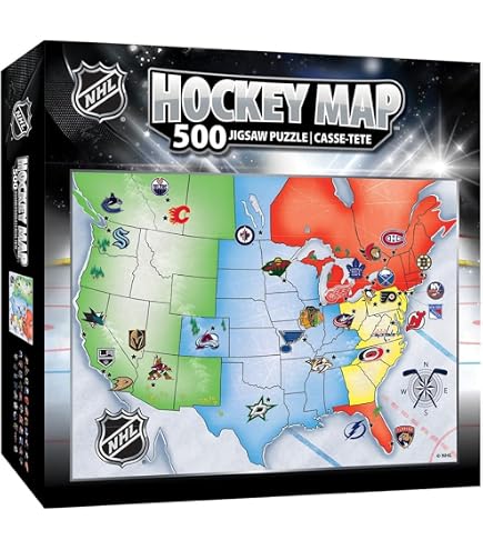 Baby Fanatics Mlb1001: MLB League Map 500Pc Puzzle : Amazon.ca