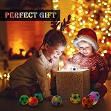 ROXENDA Magic Rainbow Ball 3D Puzzle Brain Teaser Fidget Toy 68mm White view 8
